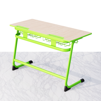 Table Scolaire bi-place