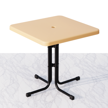 Table Lotus carré